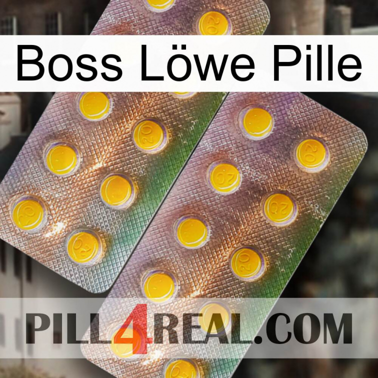 Boss Löwe Pille new10